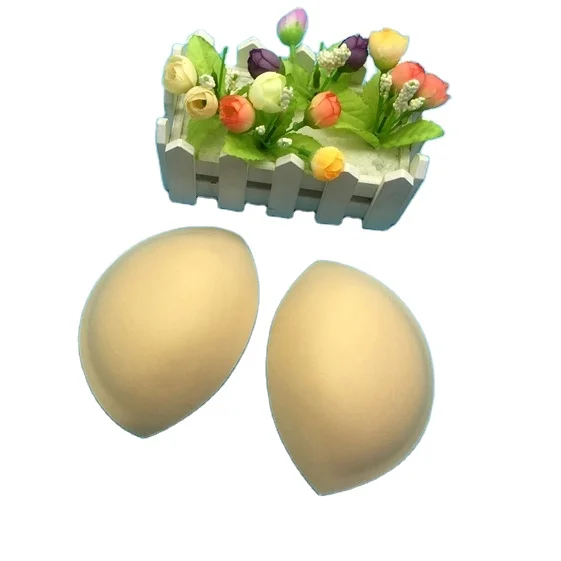 Yiwu factory High Quality Bra accessories sponge inserts lactation overflow pad silicone breast paste on the selection