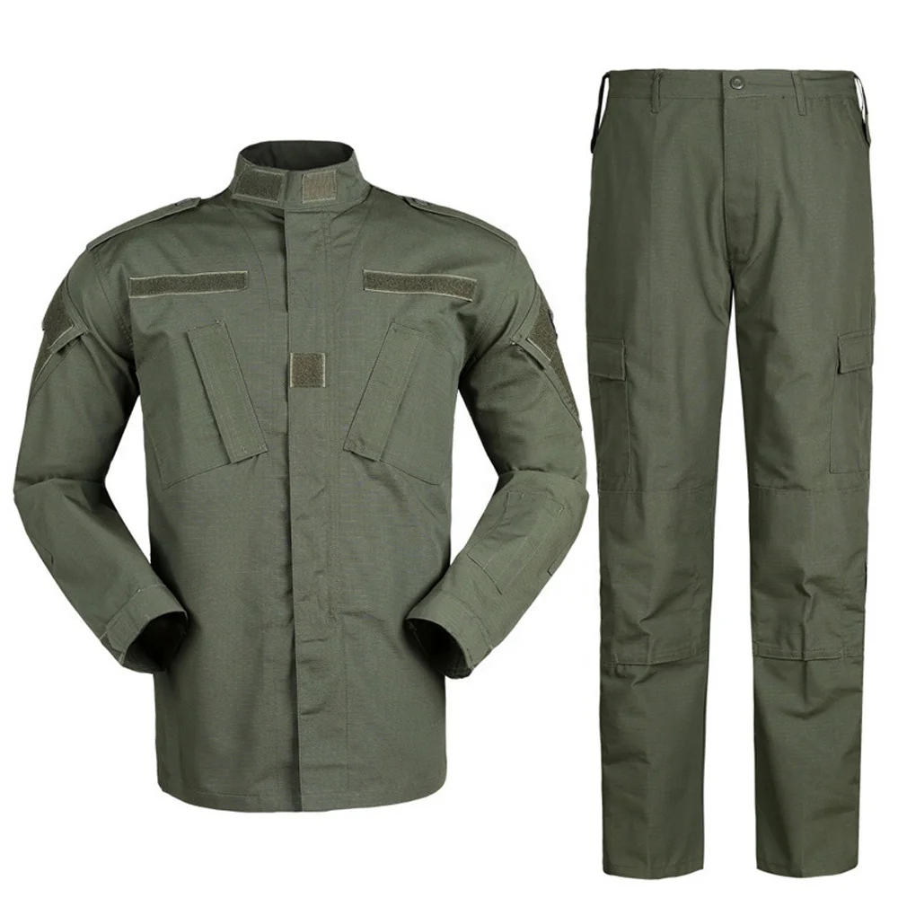 Tactical Cargo Pants Uniform Waterproof Camouflage BDU Combat Uniform US Hunting Clothing Set