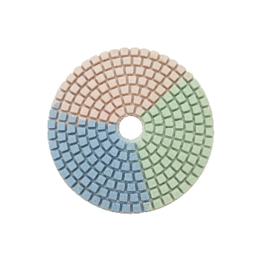 Speedone 7 Steps Wet Polishing Pads for Stone Marble Granite Quartz HC-WPD01