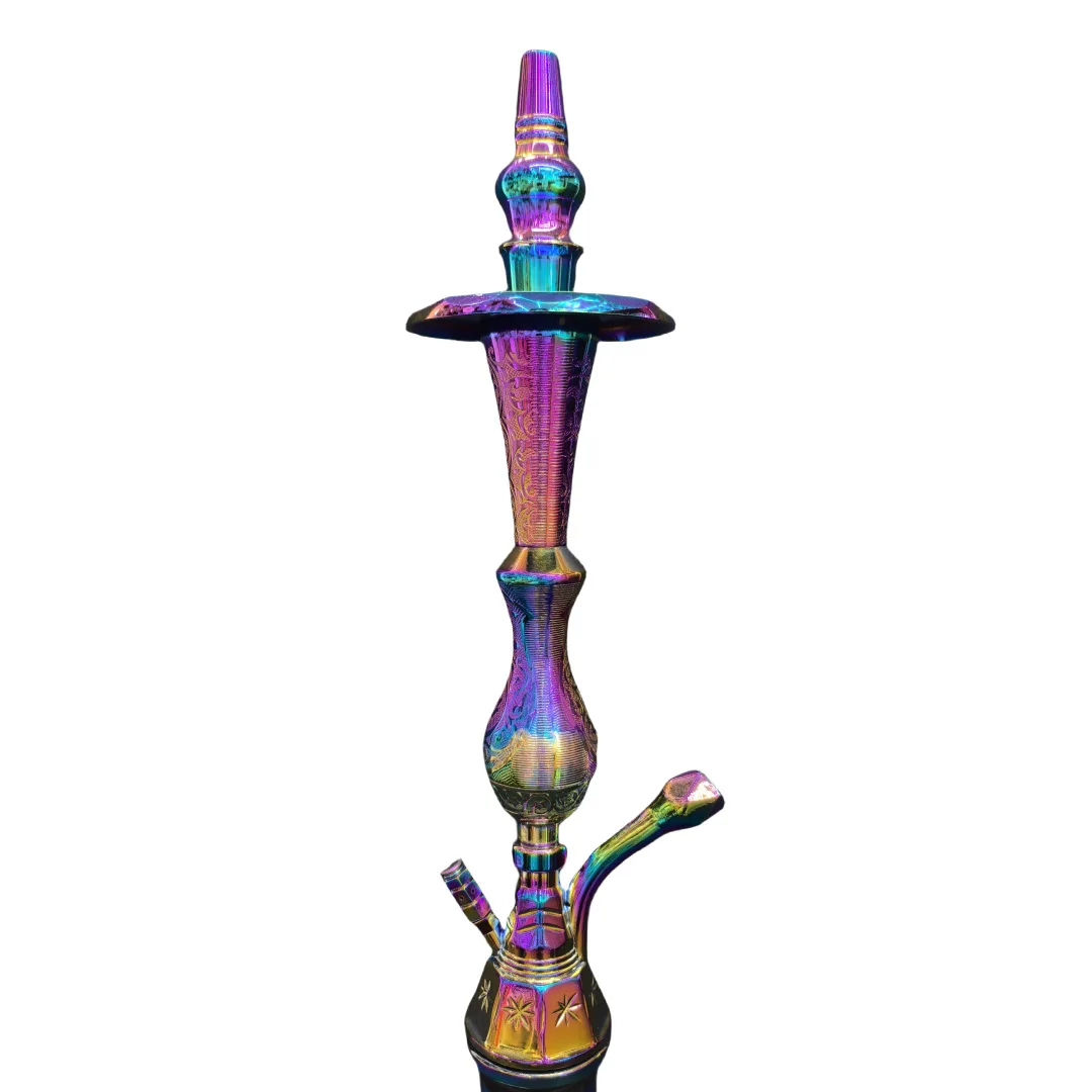 Wholesale Shisha Tobacco Large Size 80cm Hubbly Bubbly Hookah Lounge Egyptian Glass Hookah Set