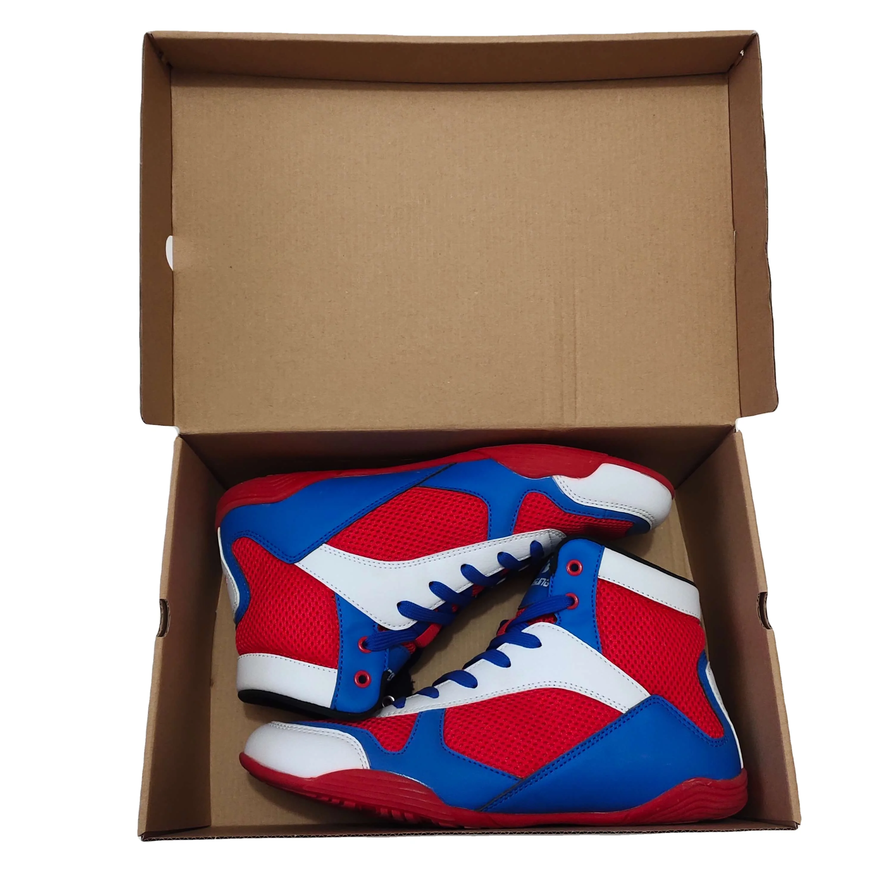 Образец бесплатная доставка оптовая продажа профессионально изготовленная на заказ обувь для бокса с резиновой