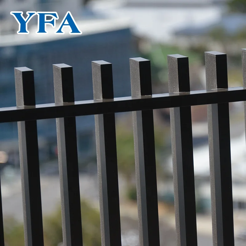 New style customized square pipe balcony balustrade