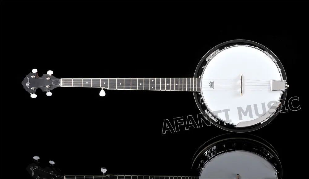 Blue Grass hot sell Afanti 5 Strings black color banjo musical instruments