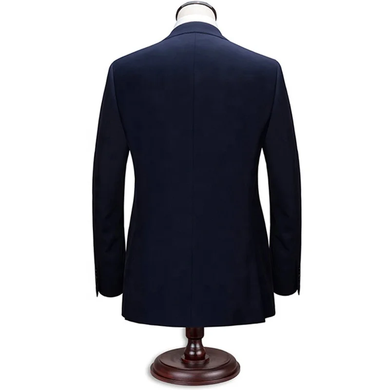 Professional Italy Suit for Man Manufactory Top Sale Man Business Blue Coat Pant Men Suit