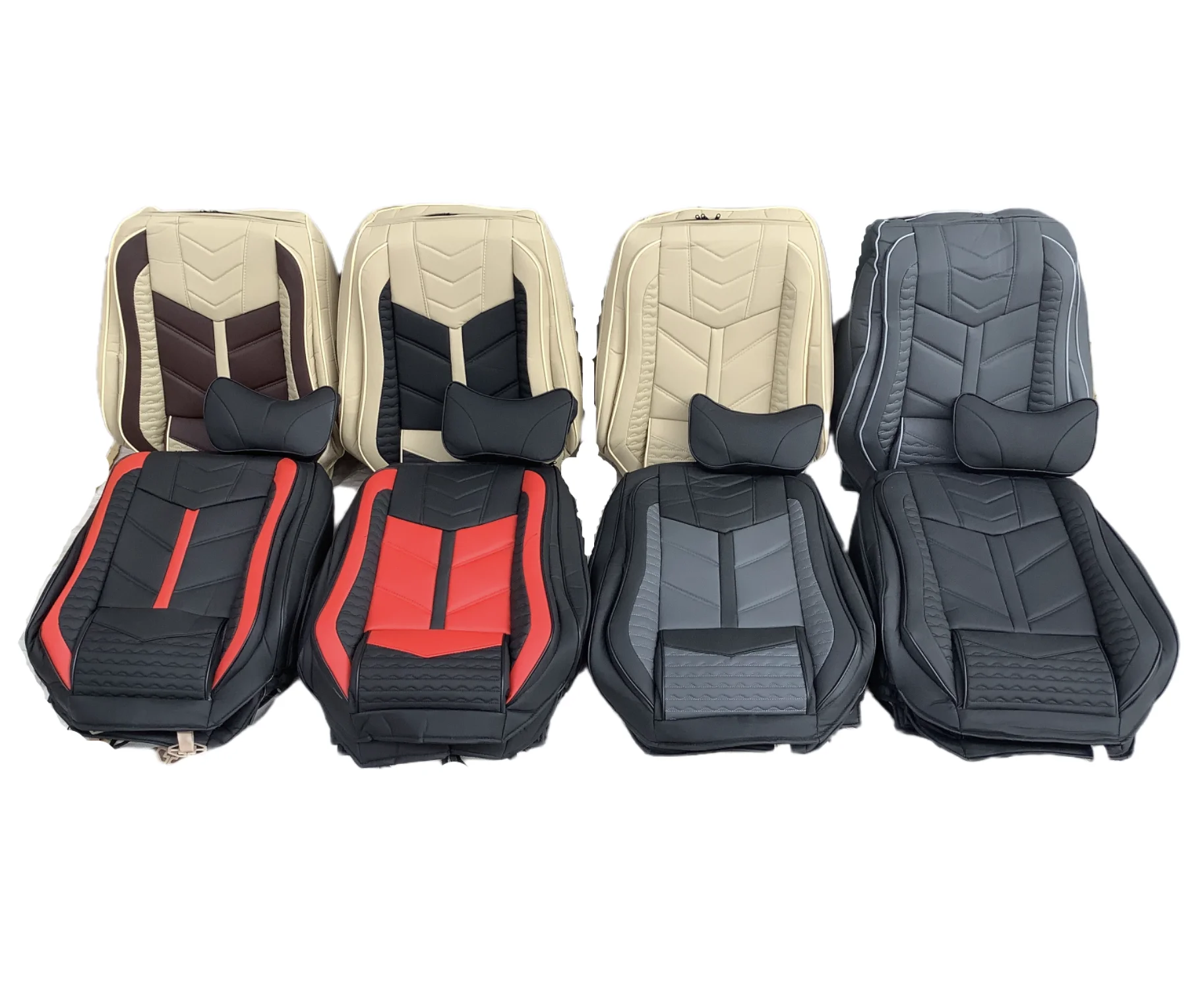 Universal PU leather 5d car seats cover Pet luxury