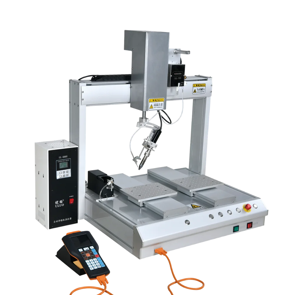 Can be customized Double location with rotation soldering machine soldering robot