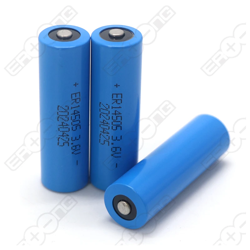 Hot Sale Rechargeable  ER14505 3.6v 2400mah Battery Cell for Alarm Utility Gas Meter Fuel Gauge Data Logger
