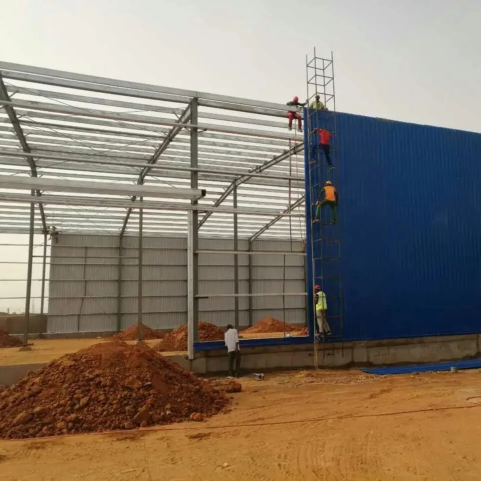 price of structural steel prefab building with mezzanine floor multi story storage shed design