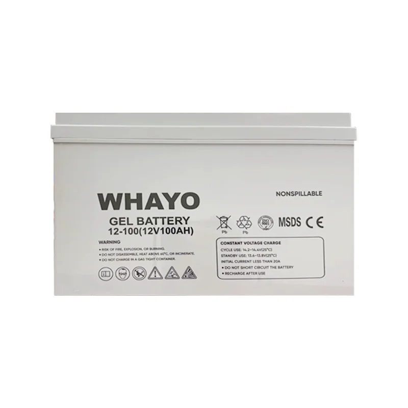 Whayo Gel Solar Battery 12V 100Ah 150Ah 200Ah 250Ah Deep Cycle Lead Acid Batteries For House 5.0(32 Reviews) 8