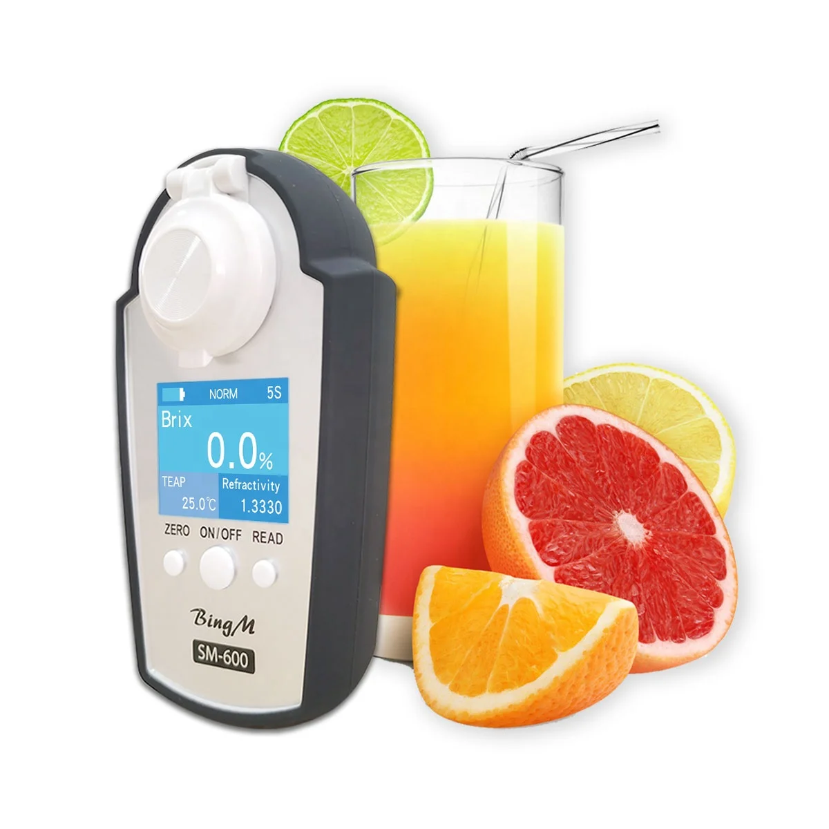 Manufacturer portable handheld automatic digital brix meter refractometer price  pocket refractometer