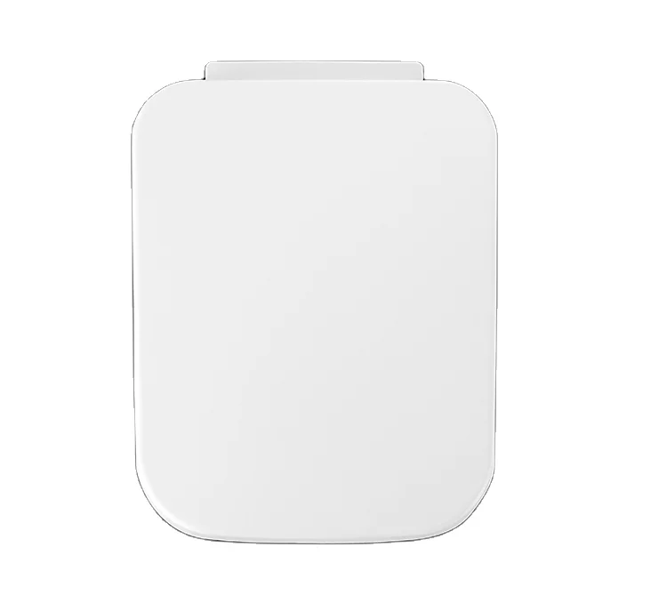 New Design Italian Toilet Bowl Seats  Pp Stylish  Two Pieces Toilet Square Shape Watermark Toilet  Lid