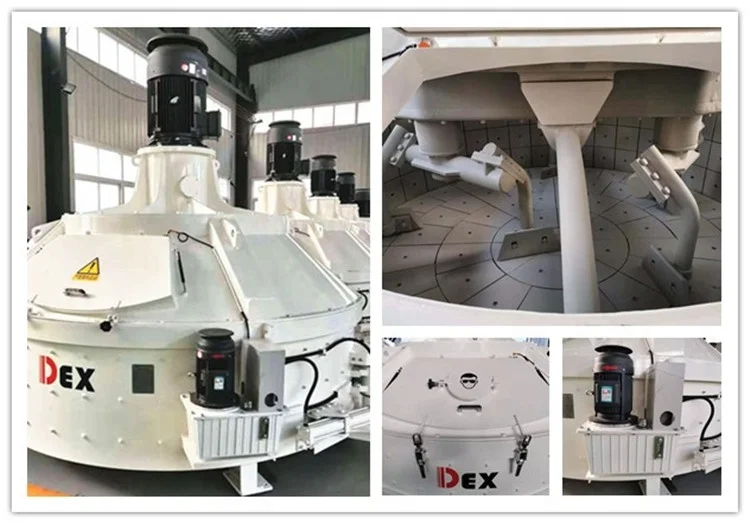 DEX brand vertical shaft mixture machine Mp1500 Mp2500 Mp500 Mp750 concrete mixing Mixer Sicoma planetary concrete mixer
