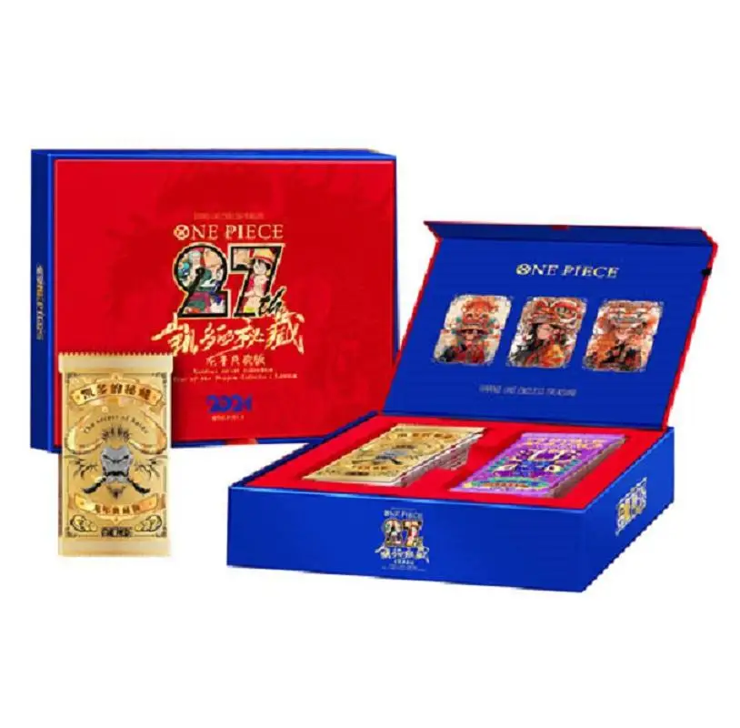 Japanese Anime One Pieces Ccg Tcg Cards Booster Box Nami Luffy Limited Edition Trading Games Collectible Card Kids Xmas Gifts