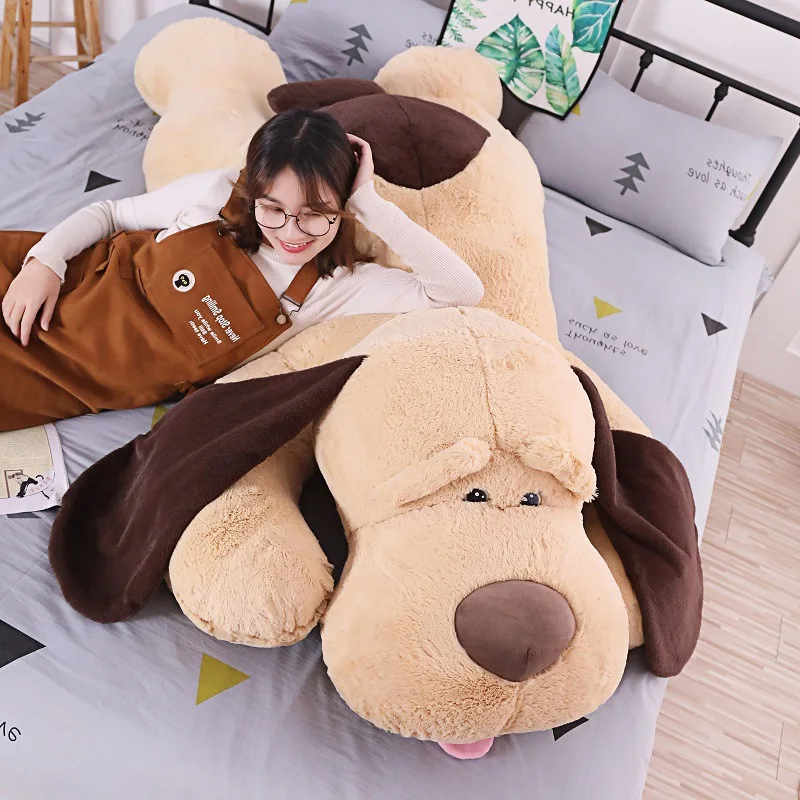 Giant Stuffed Puppy Dog Big Plush Extra Large Stuffed Animals Soft Plush Dog Pillow Big Plush Toy for Girls Kids