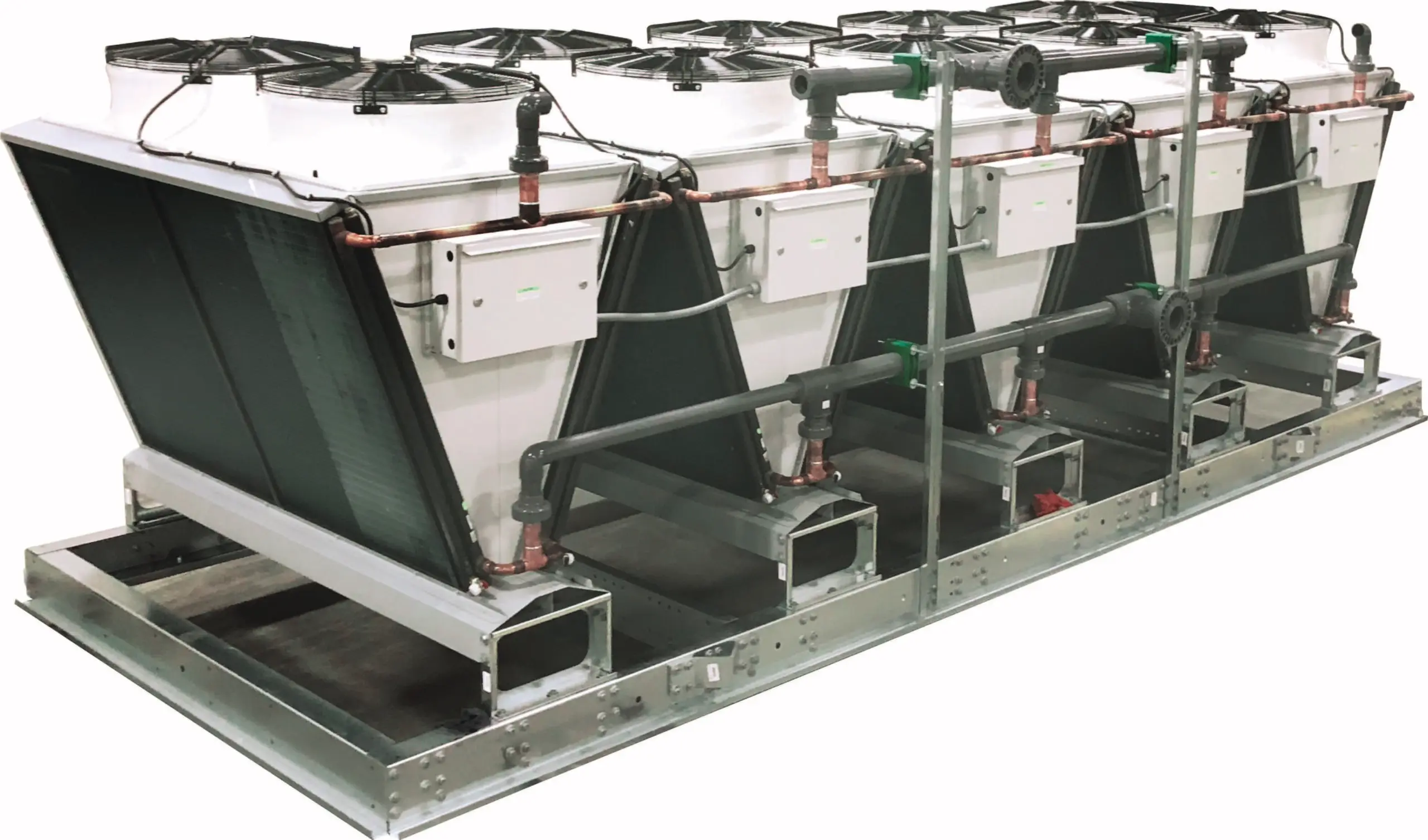 OEM custom standard industrial immersion cooling dry cooler kw mining water glycol