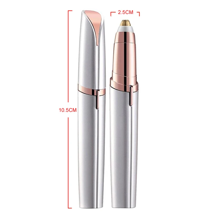 New Design Private Label Multi-Function Portable Usb Painless Electric Eyebrow Trimmer