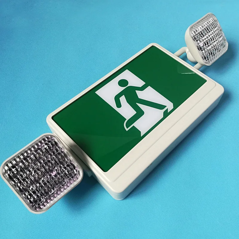 Перезаряжаемый двойный Led огонь появление светодиодной подсветкой комбо сетодиоид выхода знак аварийного освещения