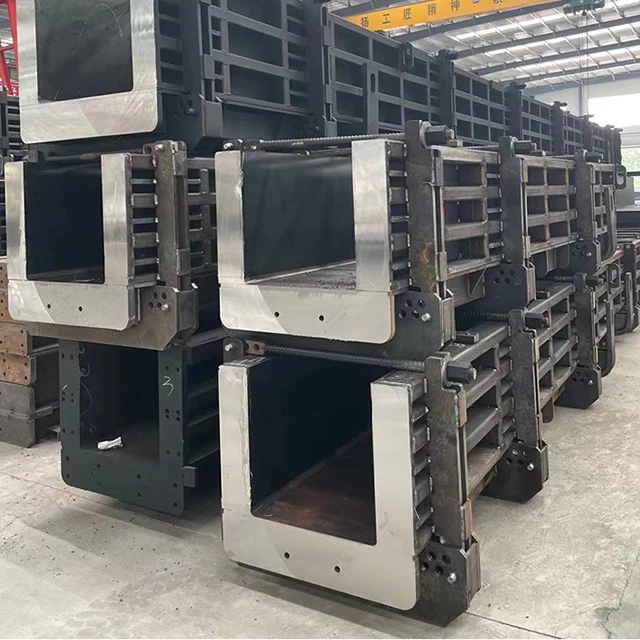 Factory Direct Sale Steel Mold for Cement Pile Concrete Square Pile Equipment Manufacturer Prestressed Concrete Pile