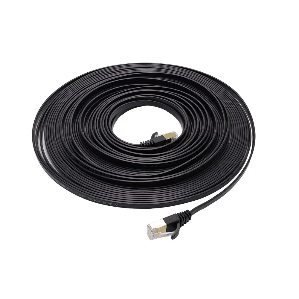 Wholesale 4K 3D 1080P Cat7 Cable RJ45 Connector 4K 3D 1080P Braided Ethernet Cable for Gaming/Smart TV/Router/Laptop