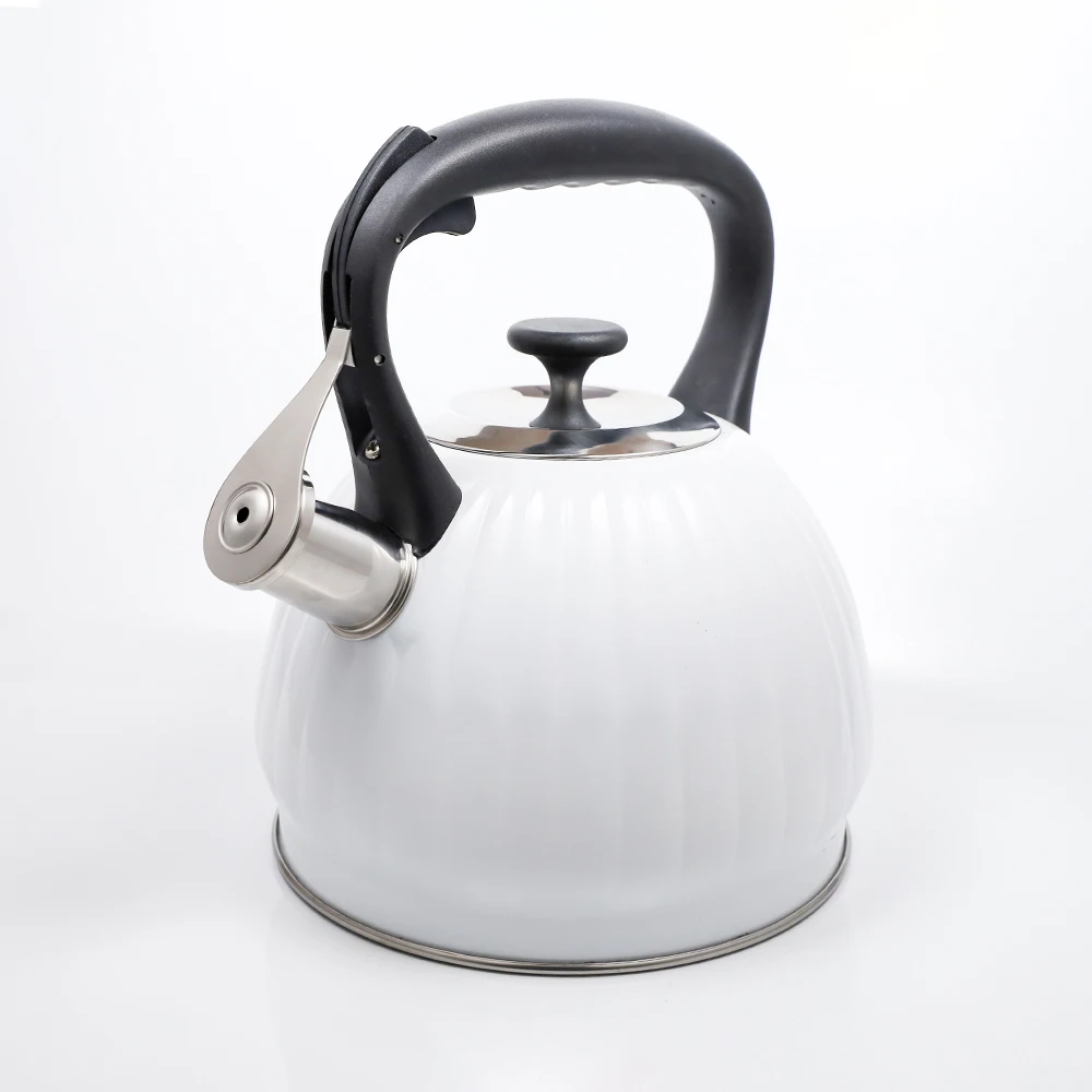 Wholesale White Tea Coffee Water Kettle Stainless Steel Whistling Kettle