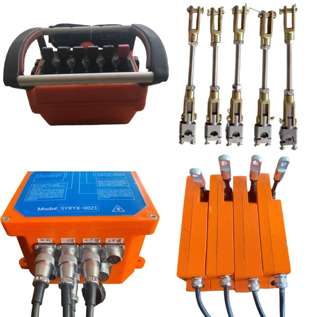 12v 24v высококачественный автокран четыре джойстика Универсальный Гидравлический беспроводной пропорциональный пульт дистанционного управления