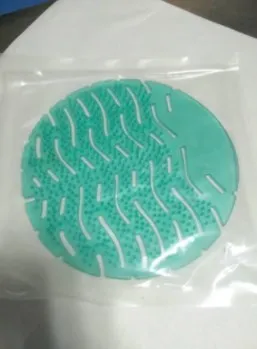 Bathroom Accessory Anti-Splash Bristles Scented Urinal Screens Urinal Filter To Make Men Toilet Clean And Smell Good