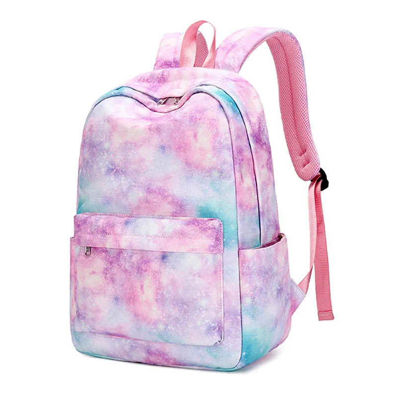 Digital Printing Fashion School Backpack Kids Lunch Bag Shoulder Adjustable Crossbody Leisure School Bag with Pencil Case