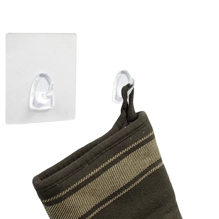 
Self Adhesive Coat Door Hanger Bathroom Clothes Towel Wall Hooks 