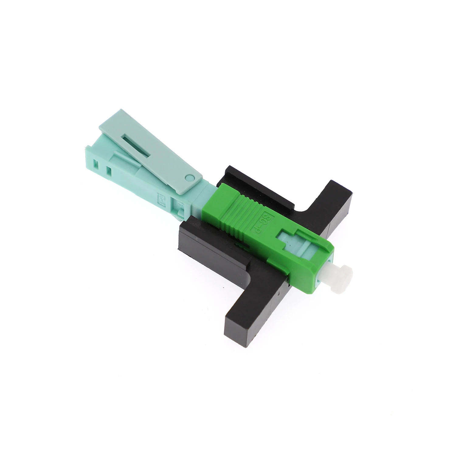 FTTH Connector SC APC UPC single mode green blue field assembly optical fast connector fiber optic quick connector for ftth drop