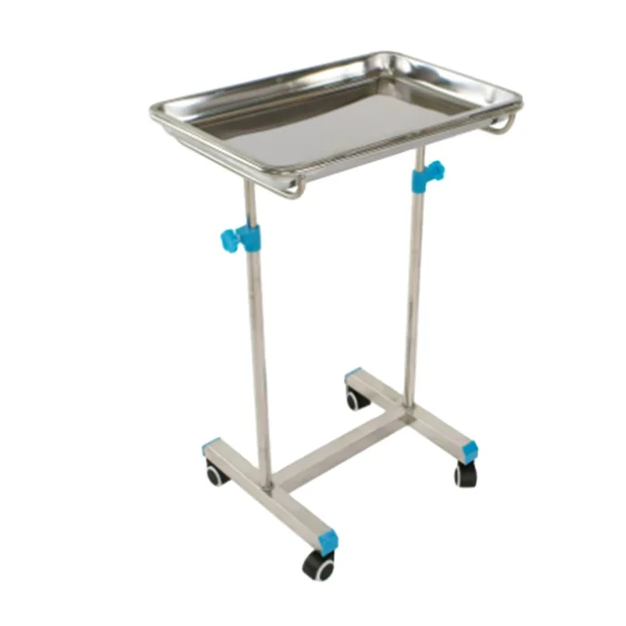 Medical Stainless Steel Hospital Surgical Mayo Operation Table Trolley
