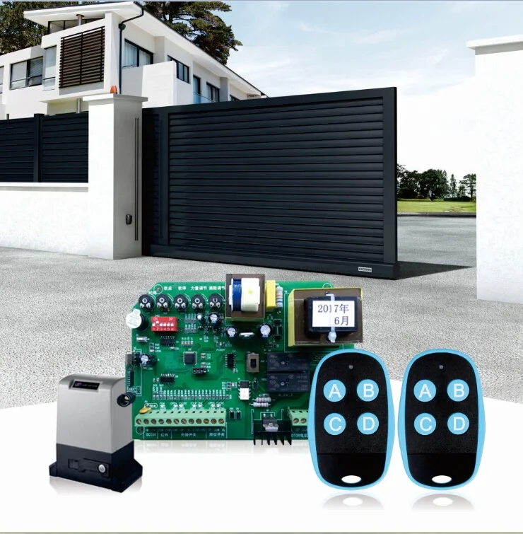 433mhz door opener control panel 220V sliding door controller