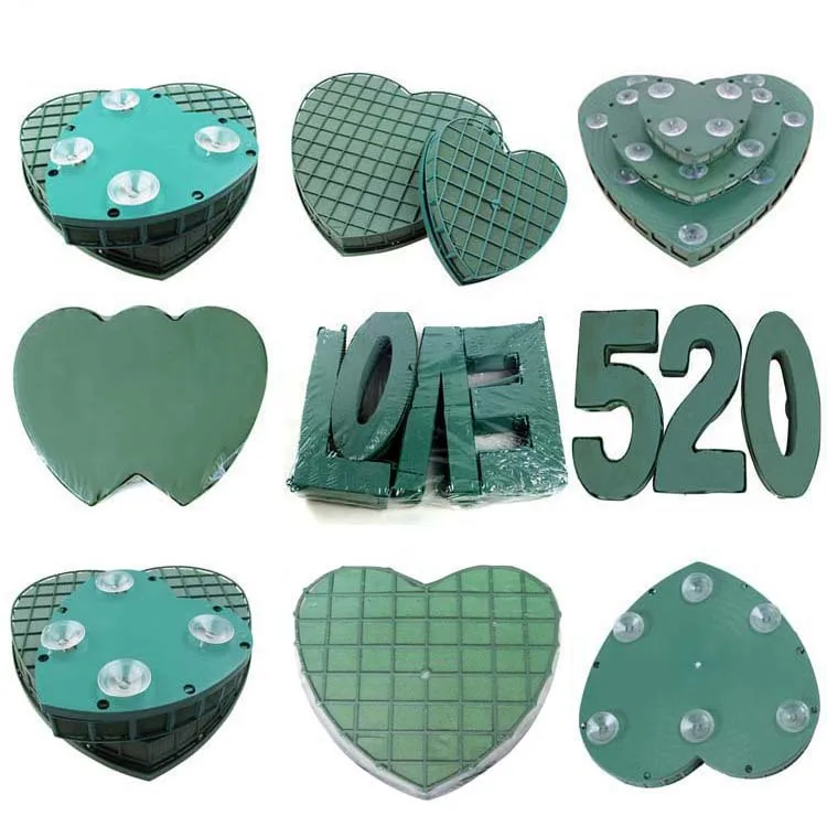 High quality  raw material for fresh flower green floral foam  flower mud high density flower arrangement mud floral foam