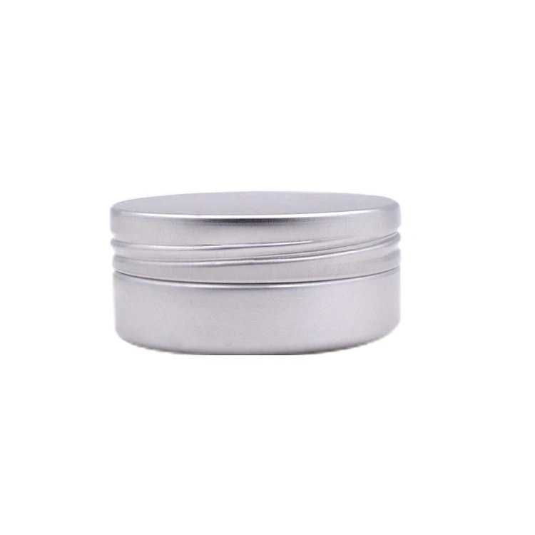 50ml Aluminum Jar Metal Candle Container 1.67OZ Round Empty Candle Jars