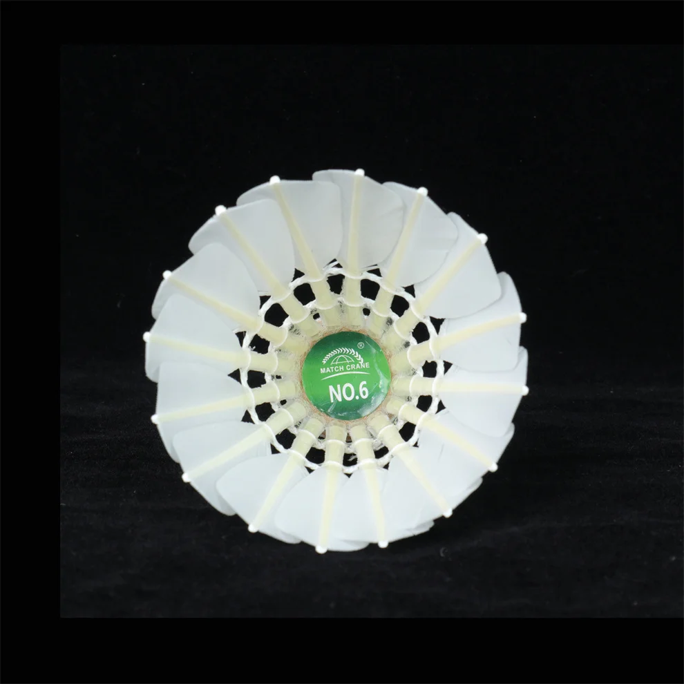 Top Grade Class A Goose Feather Shuttlecock For International Tournament Badminton Shuttlecocks Shuttle Cock