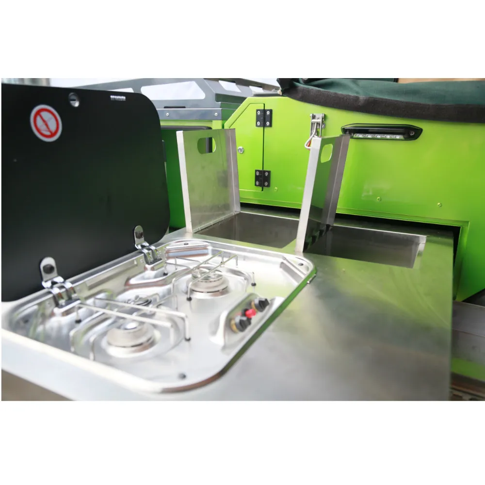 
Custom Outdoor Camper Trailer Slide Out Kitchen 
