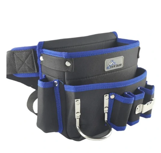 Multifunction Roller Tool Bags Oxford Canvas Practical Handles Bags Chisel Electrician Carrying Toolkit Instrument Package Case