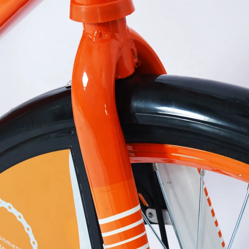 sharing bike 24 inch aluminum alloy frame anti-theft screw solid tyres ofo GPS smart locker dockless