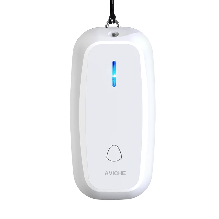 AVICHE M5 portable small air ionizer anion air purifier necklace for sale
