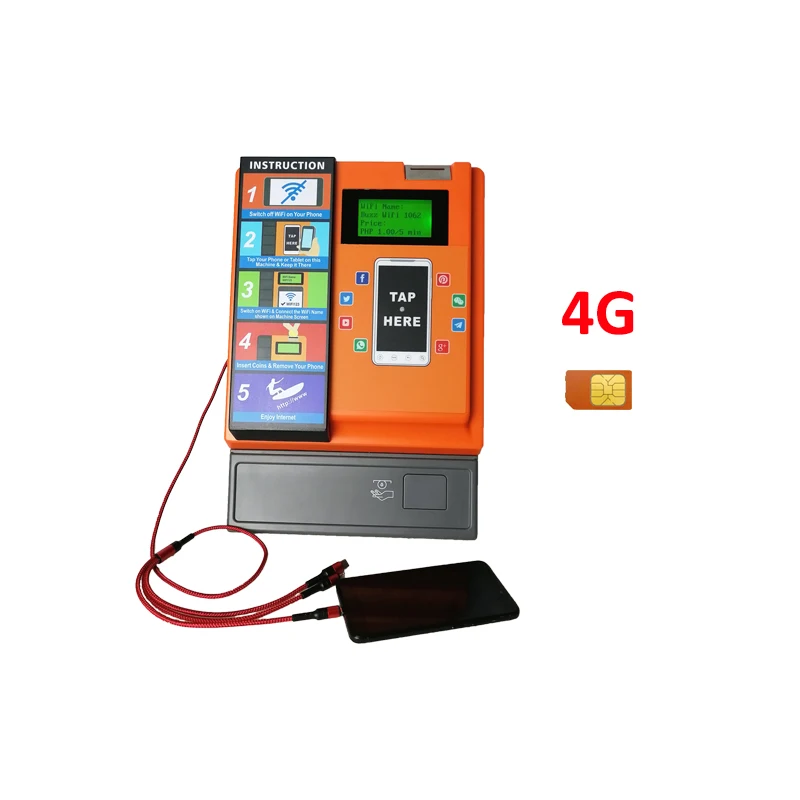  WIFI-A202 4G WiFi беспроводной Wi-Fi торговый автомат киоск Wireless Vending Machine