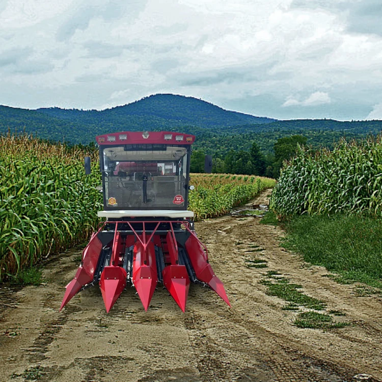 Good Quality Maize Harvesting Corn Harvest Machine Combine Harvester For Sale