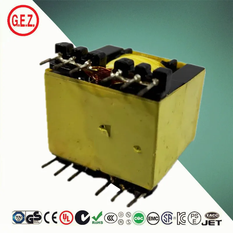 high frequency ferrite core 100v to 240v 9v 12v smps pq 2625 pq 3525 transformer