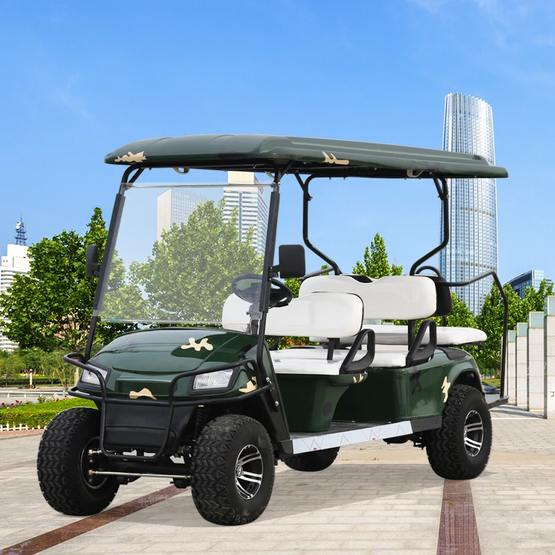 Electric Club Car Golf Cart for Sale Cheap 6 Seats Golf Carts Electric Car Made in China 3kw  Motor