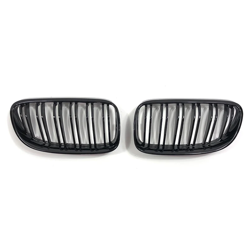 
For BMW E92 3-Series Front Grill Bumper Kidney Twin Fins Sport Grille for M3 2006-2009 08-13 M3(E92/E93) 2D Coupe Accessories 