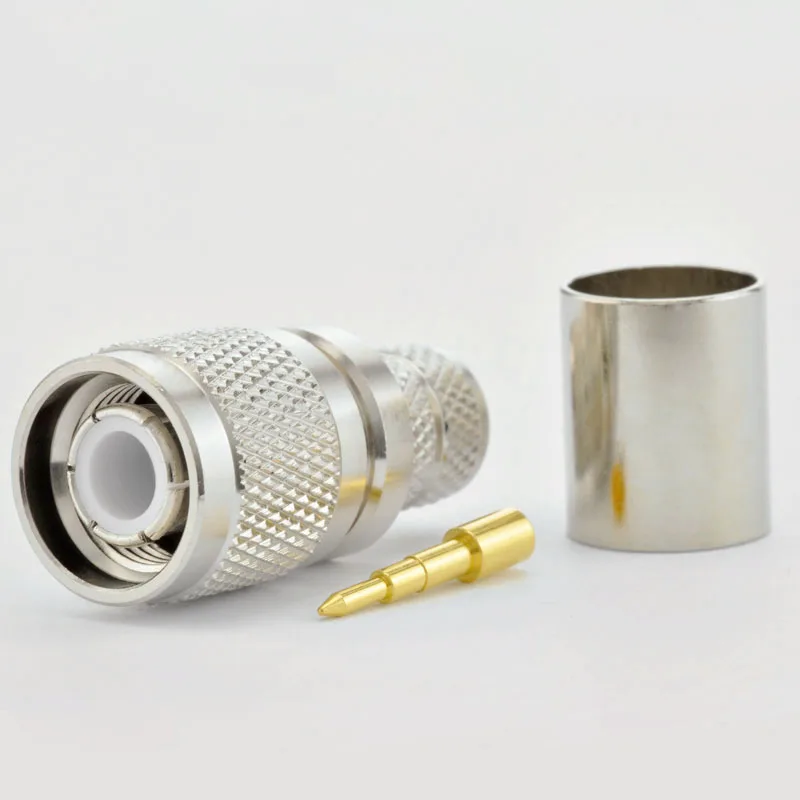 TNC Male connector Crimp LMR400 Cable, lmr 400 tnc connector