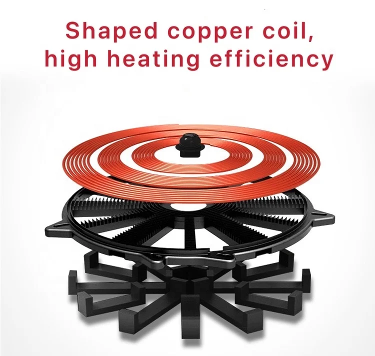  Portable Electric Double Stove 2200W Induction Cooker Burner Hot Plate