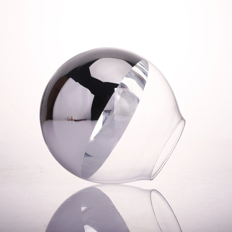 Factory Wholesale Customized Hand Blown Pendant Light Cover Round Replacement Glass Lamp Shades