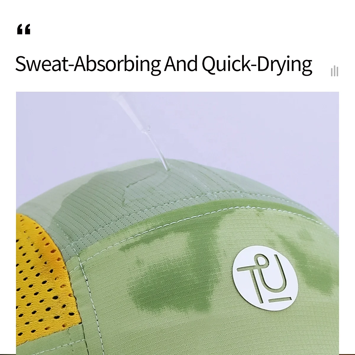 Ту производительность пустая теннисная индивидуальная Регулируемая дышащая впитывающая пот 5-панельная шляпа для гольфа бега Кепка