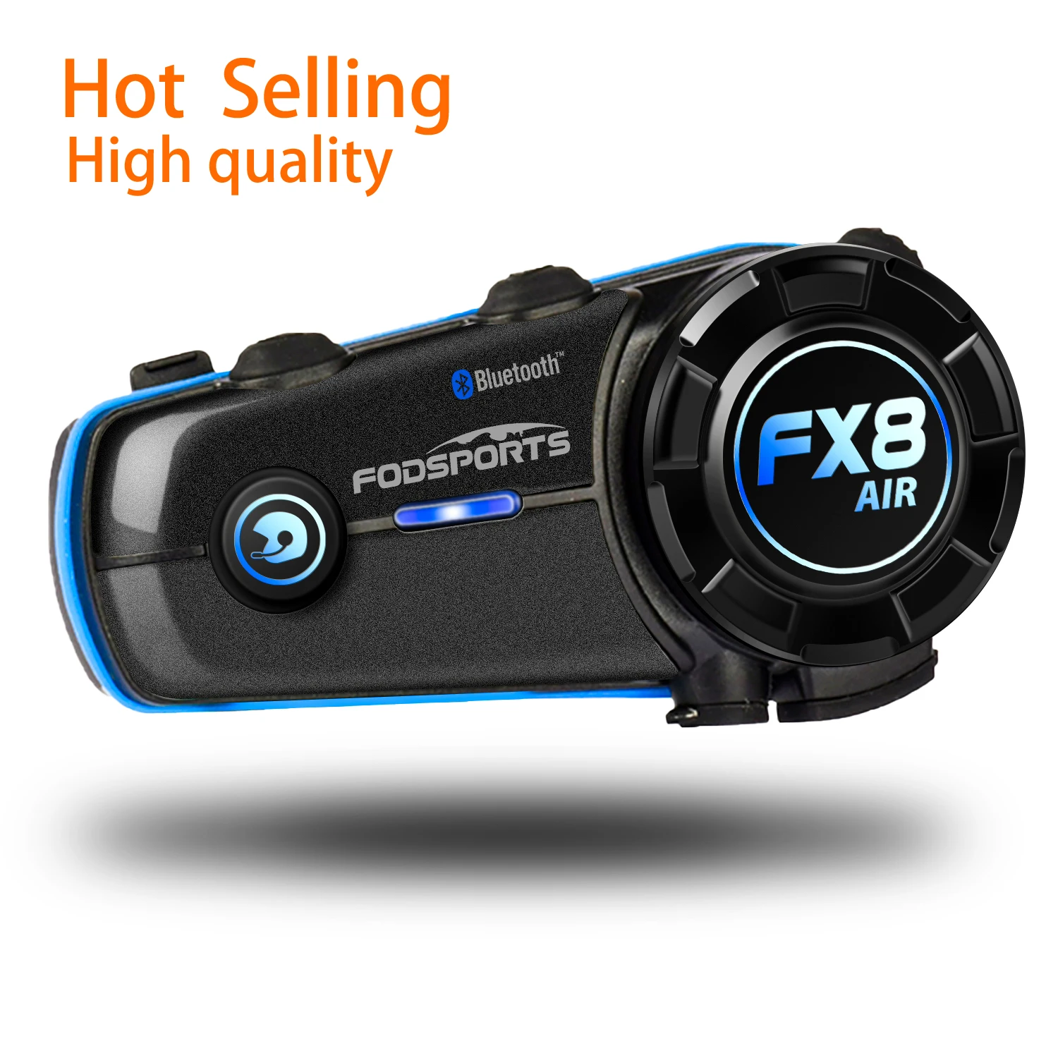 Fodsports FX8 AIR 1000M BT 5.0 interphone  Full Duplex Intercom Moto Ski Bluetooth Helmet wireless intercom motorcycle