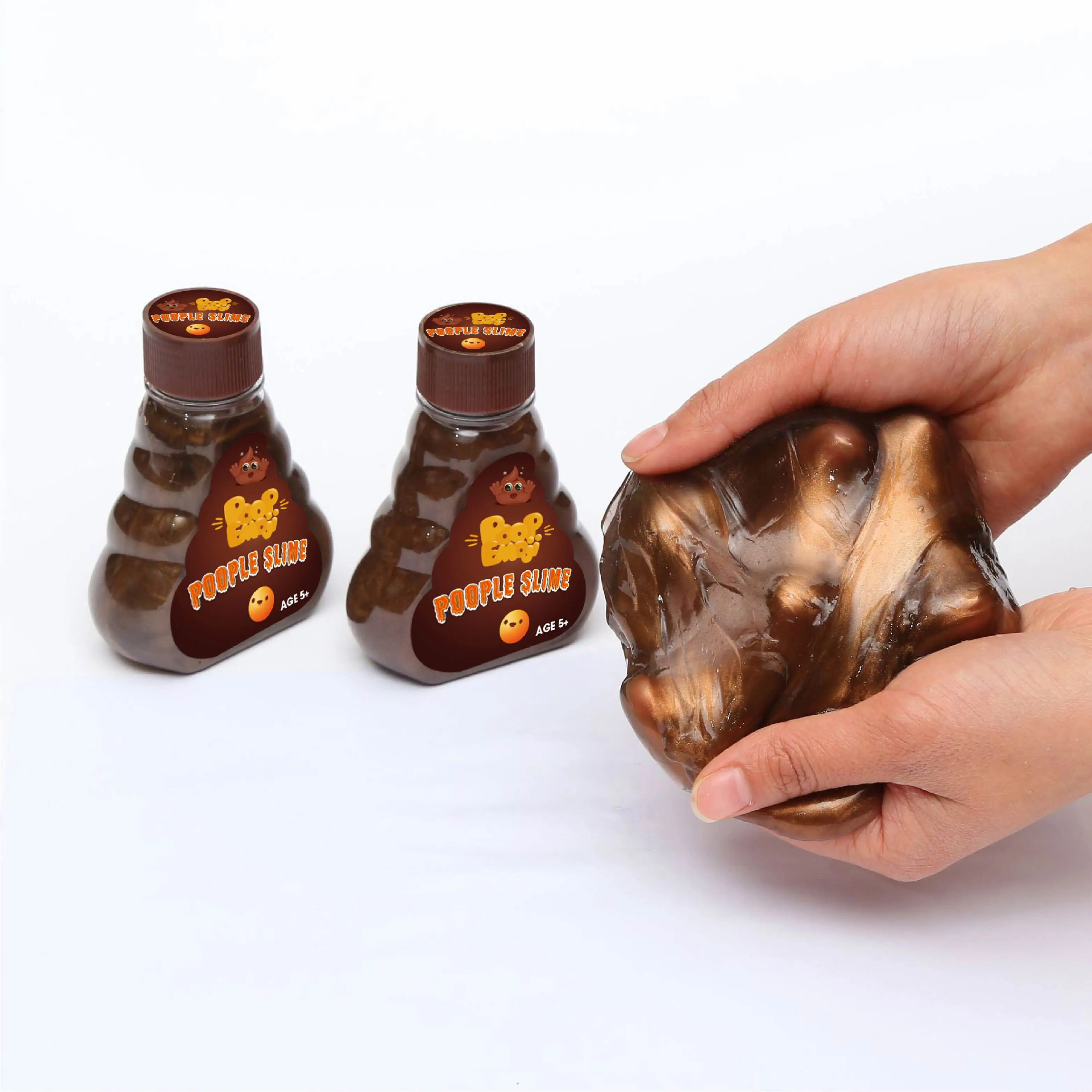 Slime Suppliers Eco Friendly  Poo Slime For Joking Funny Poop Super Cool Colorful Liquid Jelly Slime
