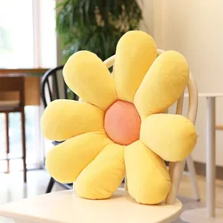 Hot selling daisy flower stuffed pillow flower shaped plush cushion